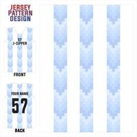 modèle de modèle de jersey vecteur concept abstrait pour l'impression ou la sublimation uniformes de sport football volley-ball basket-ball e-sport cyclisme et pêche