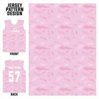 modèle de modèle de jersey vecteur concept abstrait pour l'impression ou la sublimation uniformes de sport football volley-ball basket-ball e-sport cyclisme et pêche