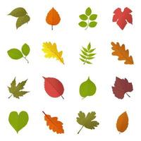 concepts de feuilles d'automne vecteur