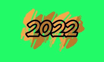 bonne année 2022.banner background vector illustration