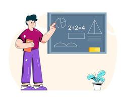 cours et professeur de maths vecteur