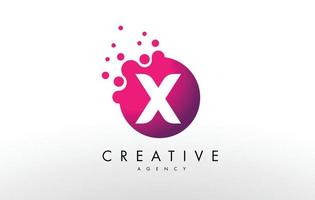 lettre x logo. vecteur de conception de lettre x