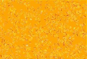 texture vectorielle jaune clair, orange dans un style poly avec des cercles, des cubes. vecteur