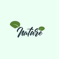 logo et symbole de la nature des feuilles pour l'industrie de l'environnement des signes vecteur