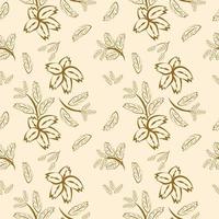 folklorique fleurs impression floral motif ethnique art vecteur