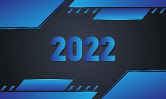 modèle de vecteur de conception de fond 2022