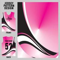 modèle de modèle de jersey vecteur concept abstrait pour l'impression ou la sublimation uniformes de sport football volley-ball basket-ball e-sport cyclisme et pêche