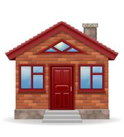 illustration vectorielle de petite maison de campagne