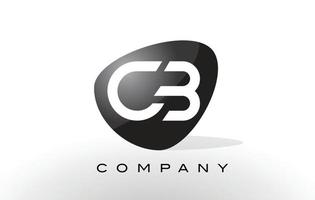 logo CB. vecteur de conception de lettre.