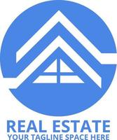 logo de société immobilière vecteur