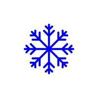 conception simple d'icône de neige parfaite pour tous les projets vecteur