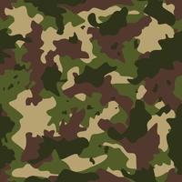 modèle sans couture de camouflage de l'armée verte terrestre vecteur