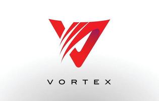 lettre v design vector.v icône du logo. vecteur