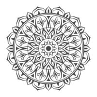 mandala dessiné à la main vecteur