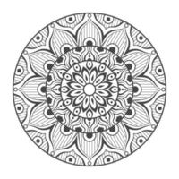 illustrations vectorielles d'ornement de mandala vecteur