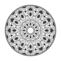 fond de mandala ornemental vecteur