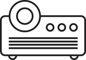 dispositif de projection pour le vecteur d'icône de présentation