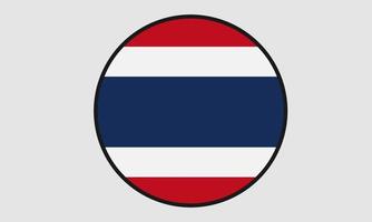 illustration vectorielle de fond de jour de la constitution de la thaïlande et espace de copie. approprié pour être placé sur le contenu avec ce thème. drapeau de la thaïlande vecteur