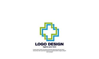 modèle de conception de logo de pharmacie médicale de conception de vecteur
