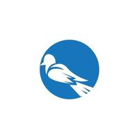 icône d'oiseau et illustration vectorielle de symbole vecteur