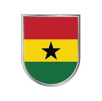vecteur de drapeau du ghana