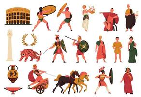 ensemble de la culture romaine antique