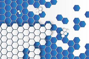 modèle de fond abstrait hexagone géométrique vecteur