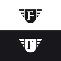 modèle de vecteur de conception de logo premium élite lettre marque f