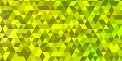 fond de vecteur vert clair, jaune avec un style polygonal.