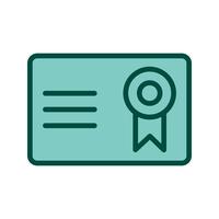 Certificat Icône Design vecteur