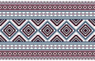 motif ethnique fond traditionnel motif sans couture textile mexicain indigène style de broderie pour impression, tissu, tapis, batik, illustration vectorielle vecteur