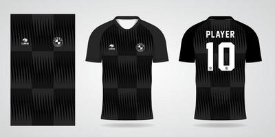 modèle de maillot de sport pour la conception de chemise uniforme de football vecteur