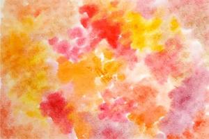 couler et mélanger des couleurs d'aquarelle. illustration de fond multicolore. couleurs rouge, orange, magenta coulant sur un papier. vecteur