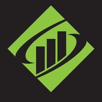logo financier vectoriel créatif adapté aux compagnies d'assurance financières et financières