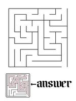 jeu de puzzle et réponse vecteur