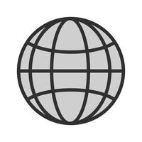 Globe Icon Design vecteur