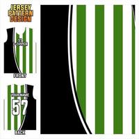 motif imprimé en jersey. maillot de sport sublime motif. modèles football, volly, basketball, baseball, cyclisme, pêche, courses, esport vecteur