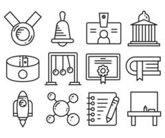 éducation et sujet icône illustration vectorielle vecteur