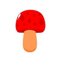 icône de vecteur de champignon. clipart champignon.