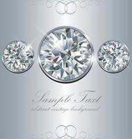 fond de luxe avec des diamants.
