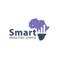 logo de marketing d'investissement africain vecteur