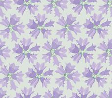 Floral pattern sans couture avec bluebell fleur vecteur