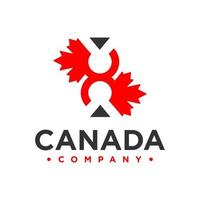 canada logo numéro 8 vecteur