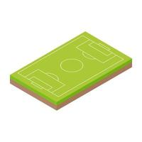 concepts de terrain de football vecteur