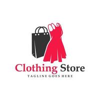 logo de magasin de vêtements pour femmes modernes