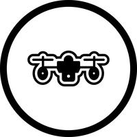 conception d&#39;icône de drone vecteur