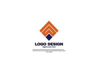 vecteur stock abstrait entreprise entreprise entreprise élégante idée design logo branding identité modèle