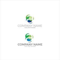 un logo d'entreprise propre simple et élégant vecteur