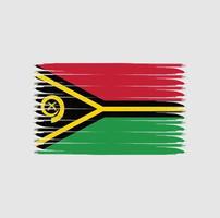 drapeau du vanuatu avec style grunge vecteur