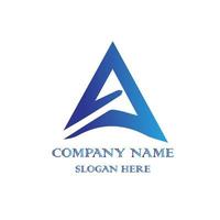 une lettre logo d'entreprise, icône vectorielle, logo professionnel vecteur